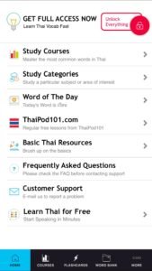 apprendre le thai application